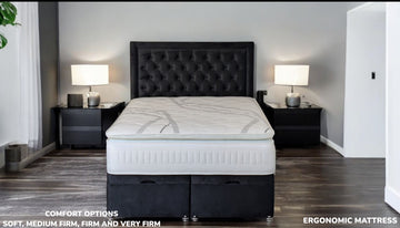 PROVOKE 2000 pillow top mattress with Sleep Resonance Foam technology and 2000 pocket springs for luxury comfort